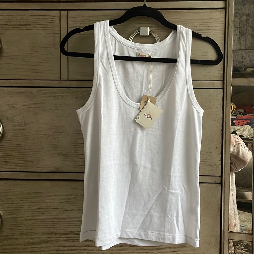 Faherty tank top, size S; new - Picture 1 of 5